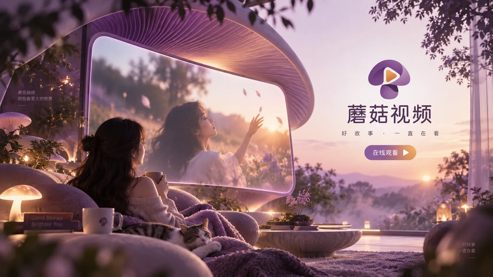 蘑菇视频首页视频在线观看主题视觉